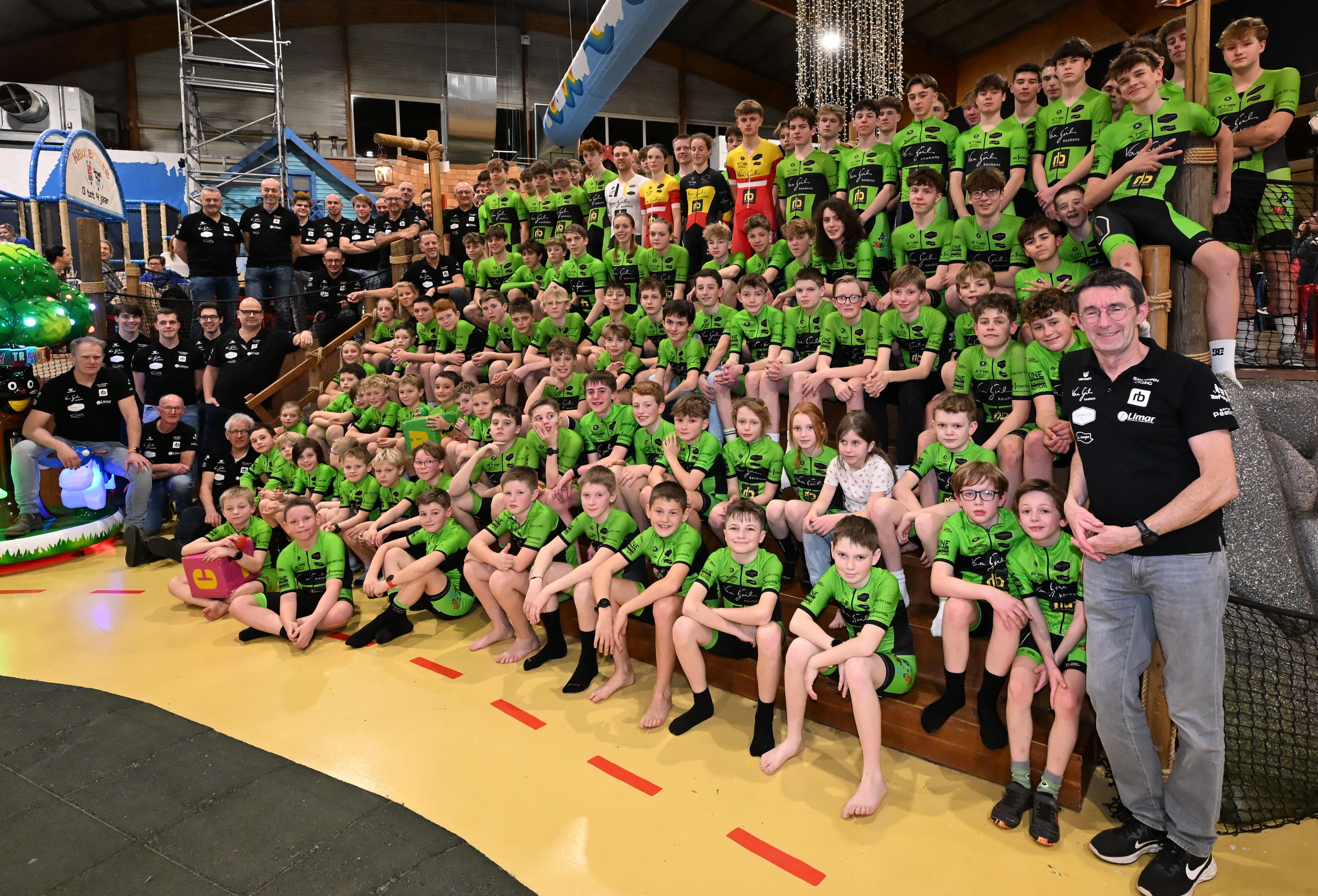 Onze renners - Groepsfoto