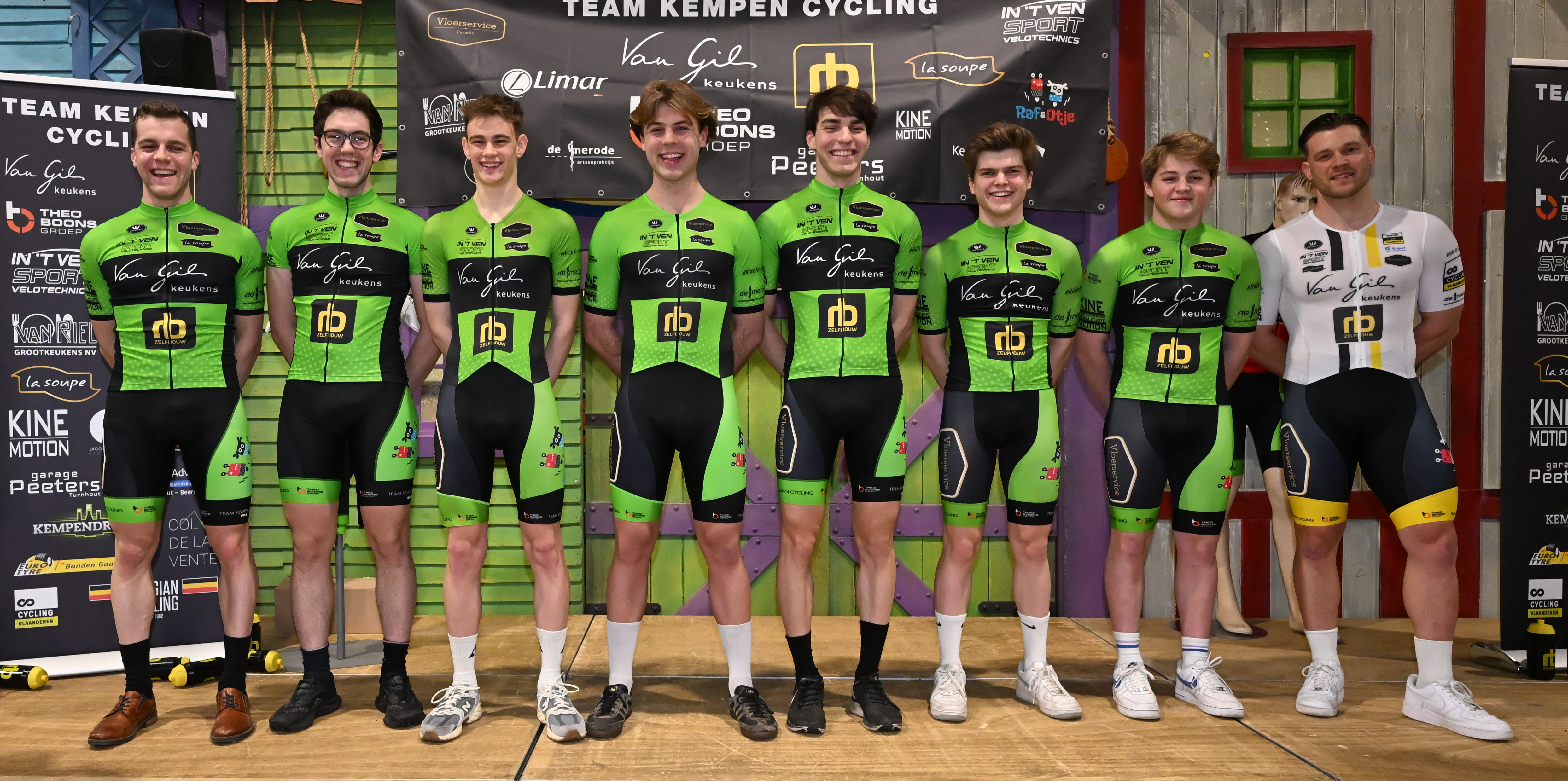 Elite en beloften - Groepsfoto